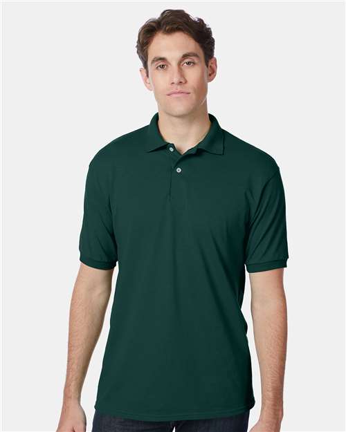 Hanes - Ecosmart® Jersey Polo - M - 054X