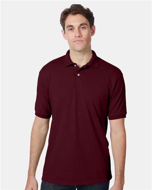 Hanes - Ecosmart® Jersey Polo - XL - 054X