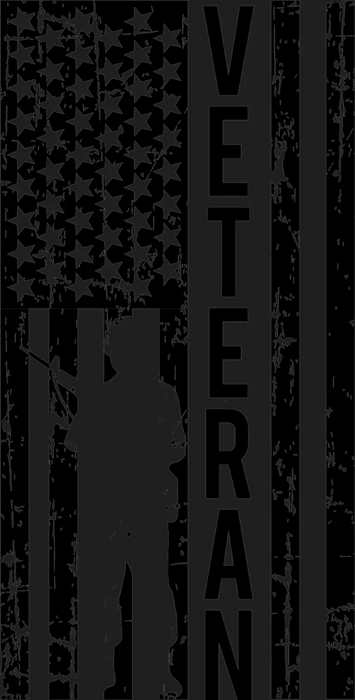 Veteran Patriotic DTF Transfer Ready to Press