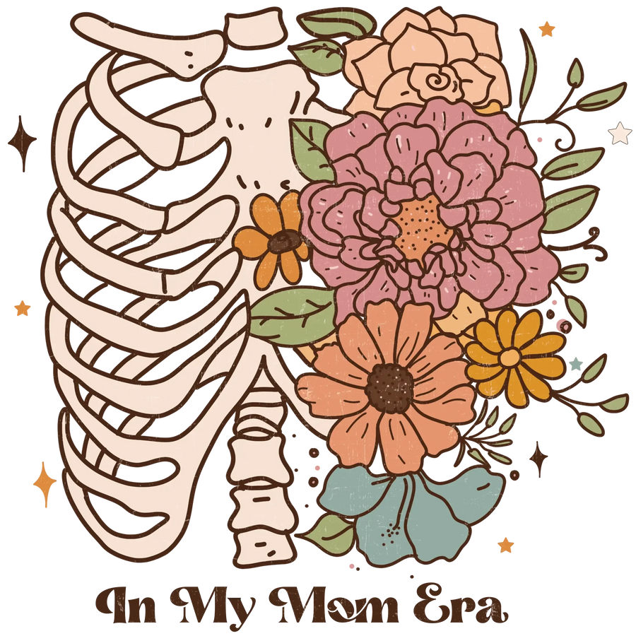 In My Mom Era Design - DTF Ready To Press