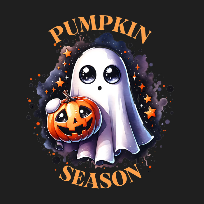 Halloween Ghost DTF Transfer Ready to Press