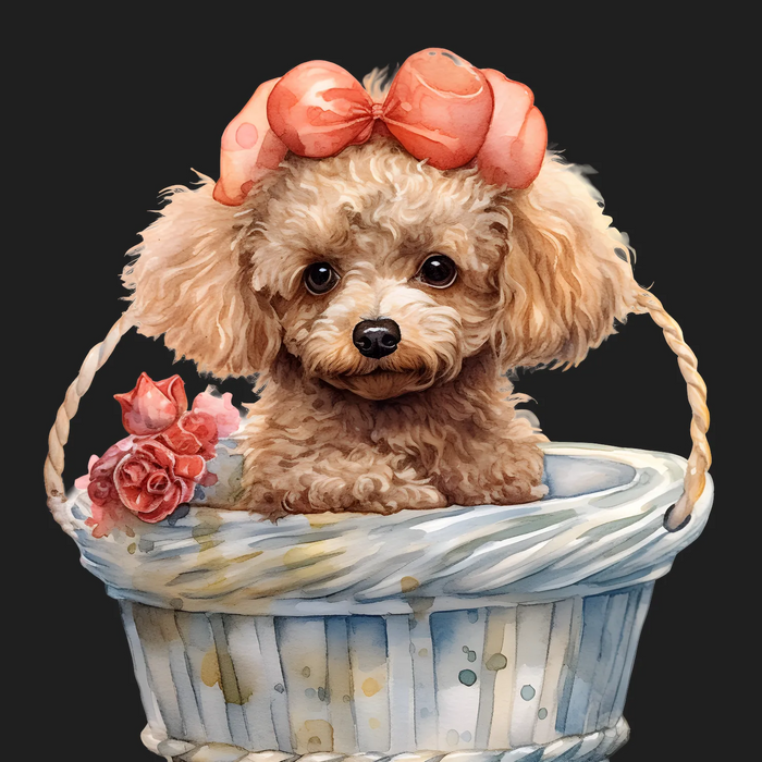 Puppy Love DTF Transfer Ready to Press