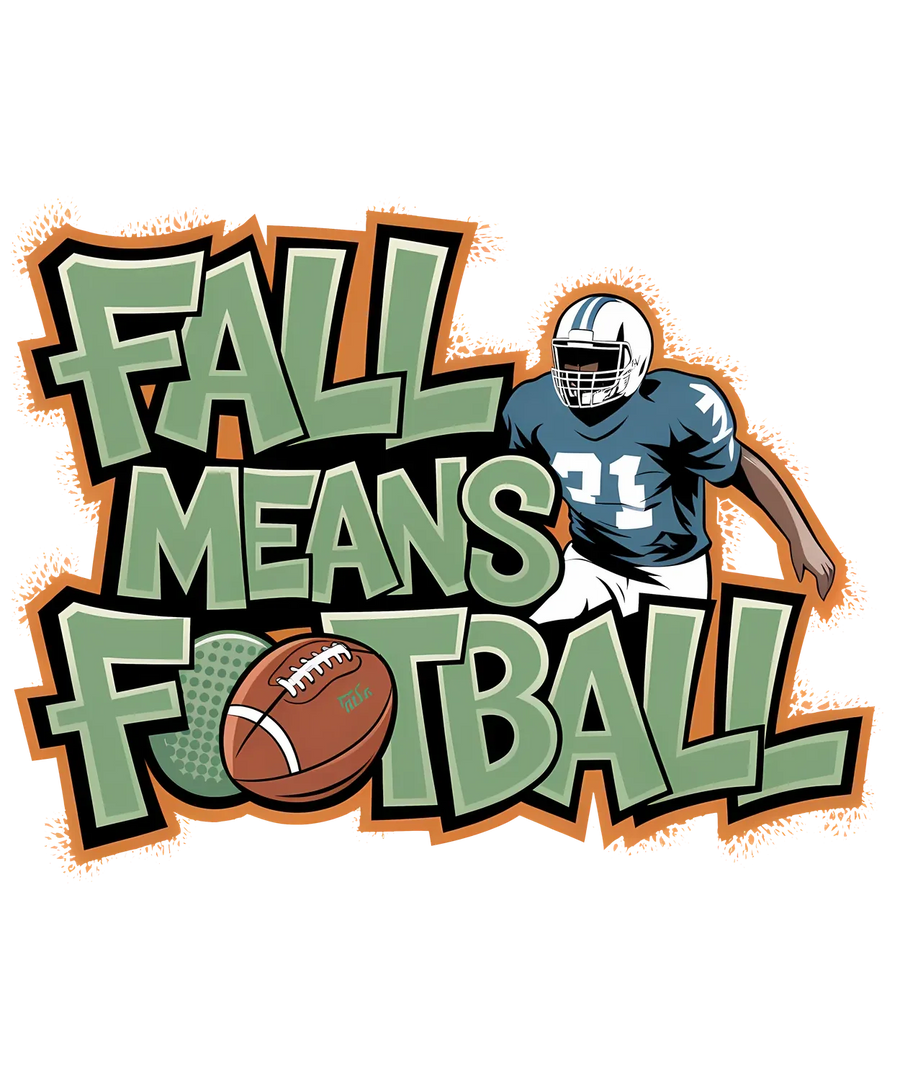 Football Season DTF Transfer Ready to Press
