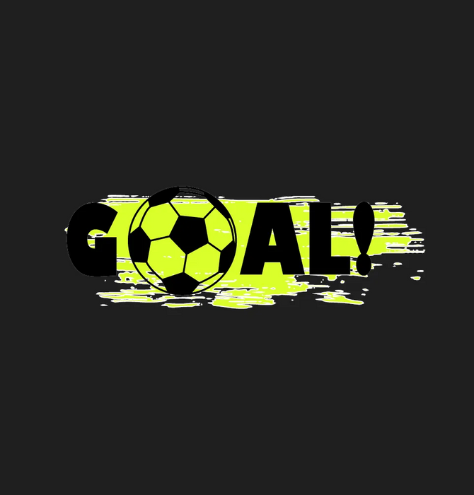 Soccer Goal DTF Transfer Ready to Press