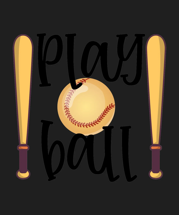 Baseball Gear DTF Transfer Ready to Press