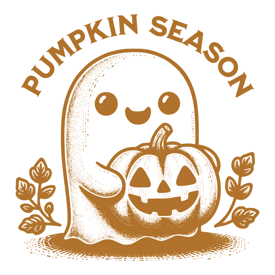 Pumpkin Season DTF Transfer Ready to Press