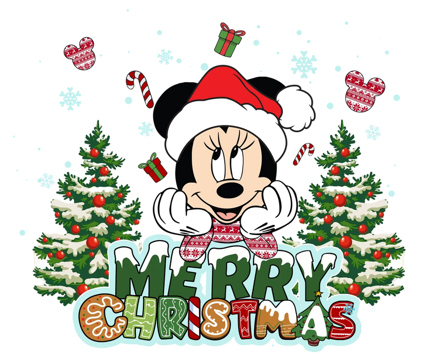Christmas DTF Transfer Ready to Press Merry Christmas