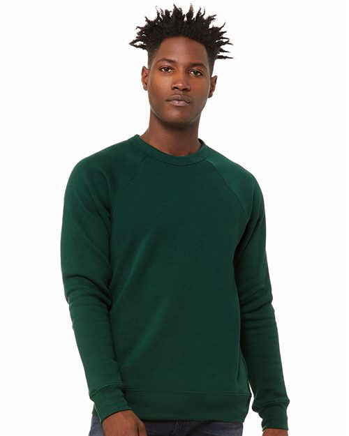 Sponge Fleece Raglan Crewneck Sweatshirt