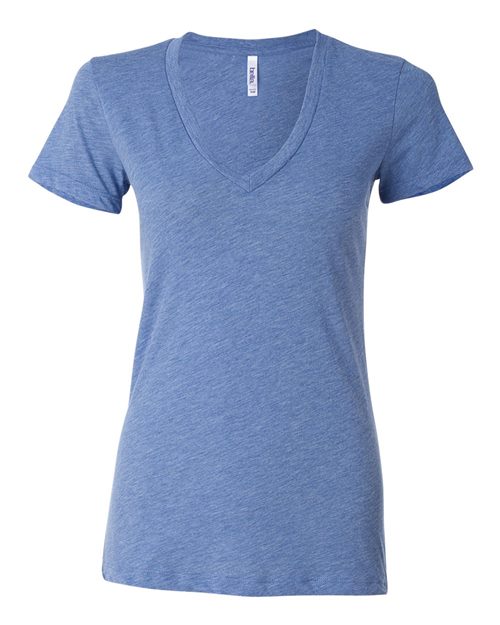 Women’s Triblend Deep V-Neck Tee