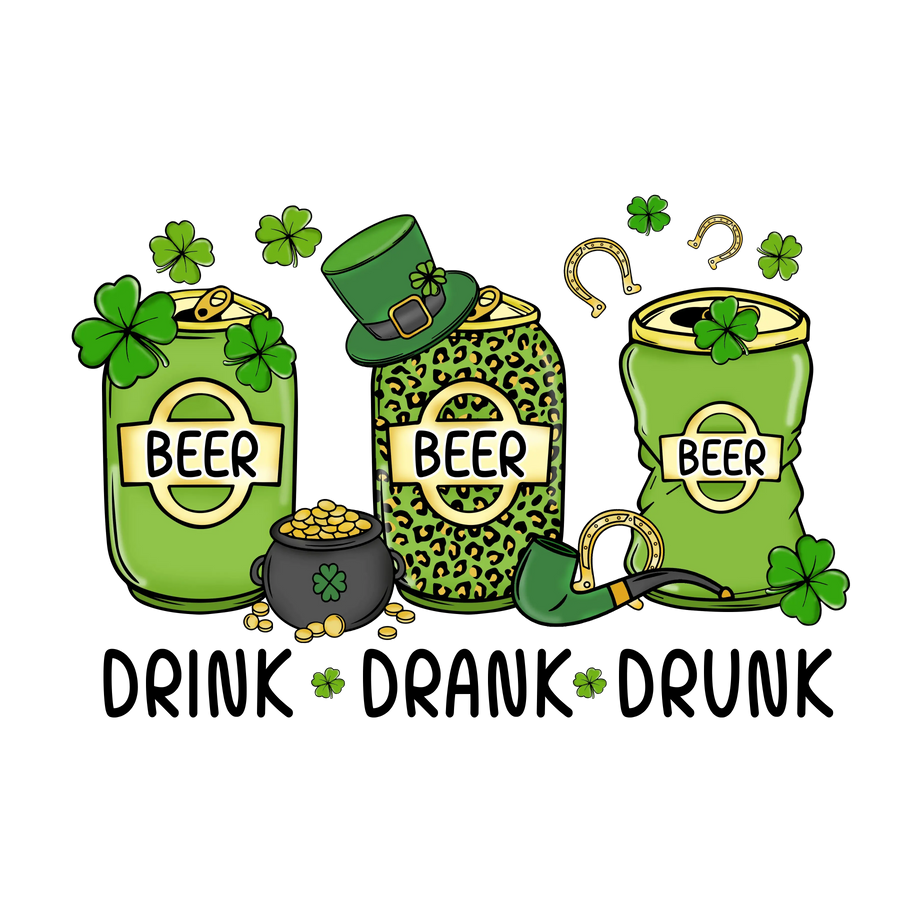 Irish Holiday Design - DTF Ready To Press