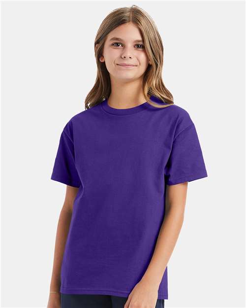 Hanes - Authentic Youth T-Shirt - M - 5450