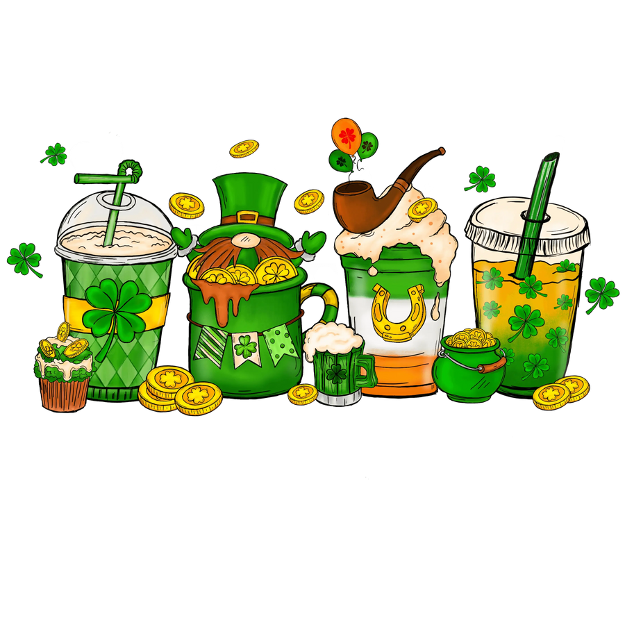 Irish Whiskey Design - DTF Ready To Press