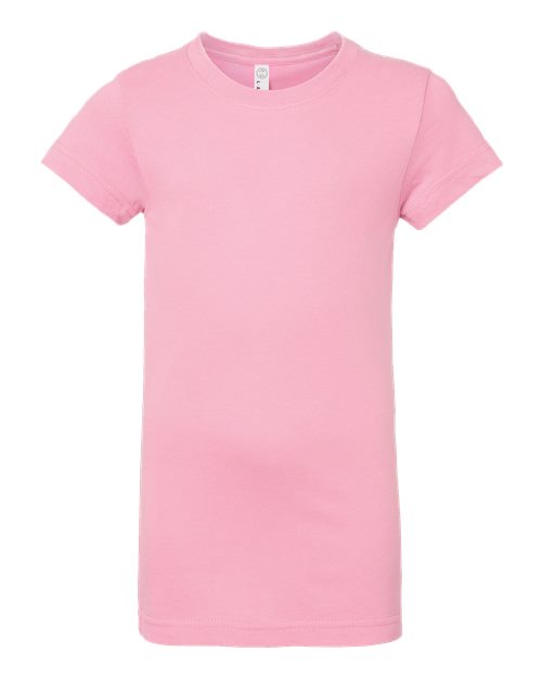 LAT - Girls' Fine Jersey Tee - M - 2616