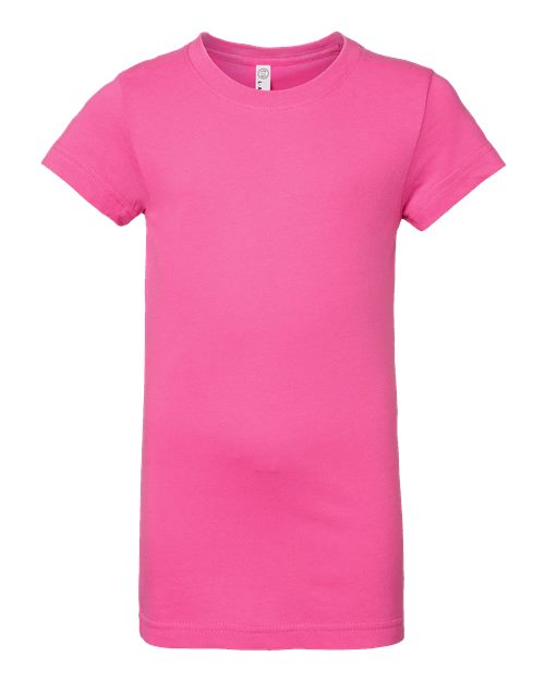 LAT - Girls' Fine Jersey Tee - XL - 2616