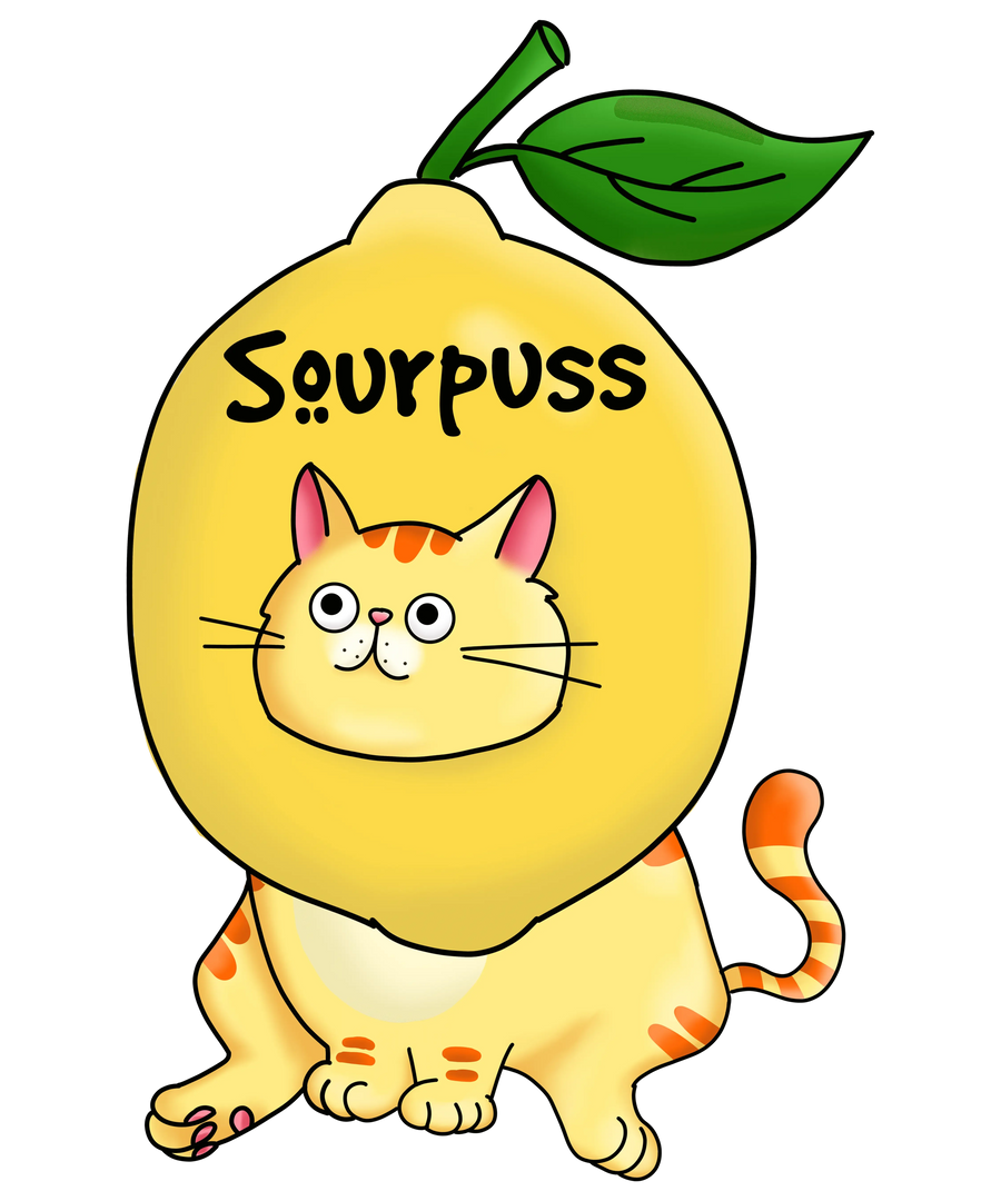 Funny Cat Design - DTF Ready To Press