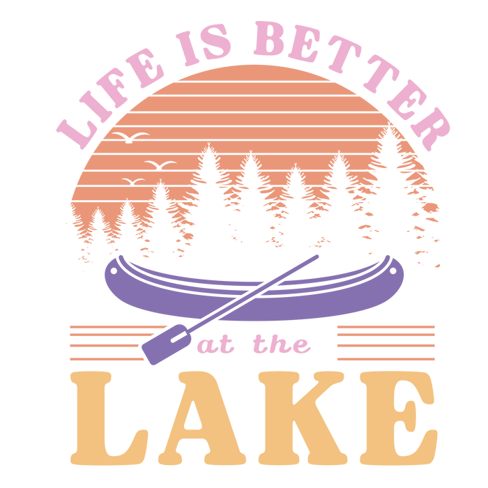 Cute Lake Trip Design - DTF Ready To Press