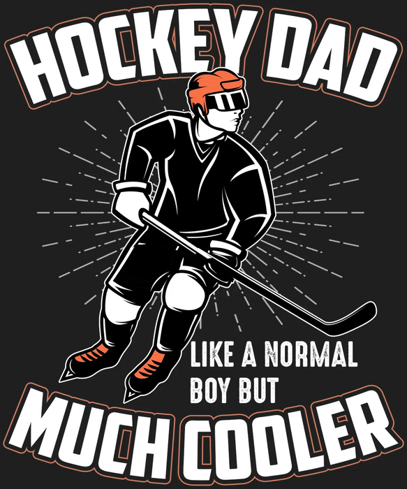 Hockey Dad DTF Transfer Ready to Press