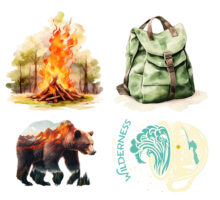 Wild & Adventure DTF Transfer Bundle - Ready to Press