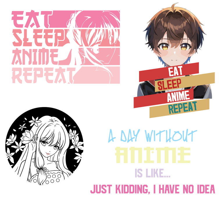 Anime & Otaku DTF Transfer Bundle - Ready to Press