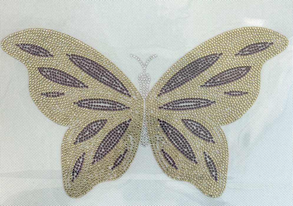 Butterfly Rhinestone Ready to Press Design