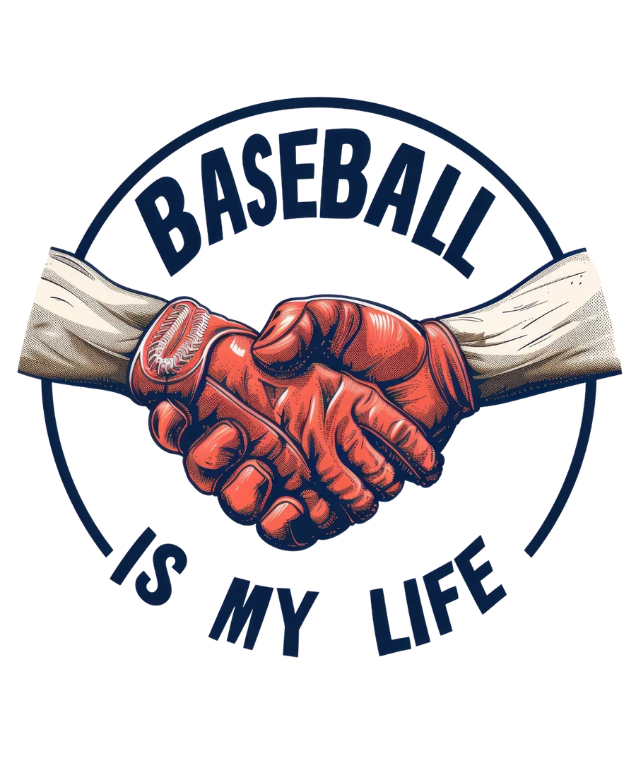 Baseball DTF Transfer Ready to Press - Baseball is My Life