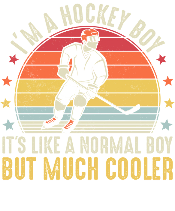 Hockey Boy DTF Transfer Ready to Press