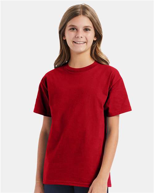 Hanes - Authentic Youth T-Shirt - S - 5450