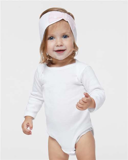 Infant Long Sleeve Baby Rib Bodysuit