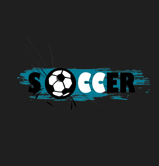 Soccer Style DTF Transfer Ready to Press