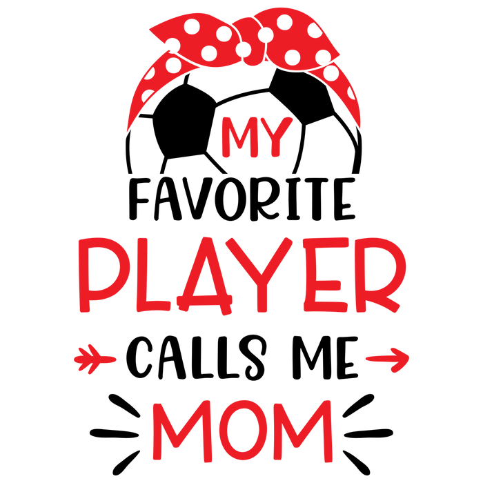 Player Mom DTF Transfer Ready to Press