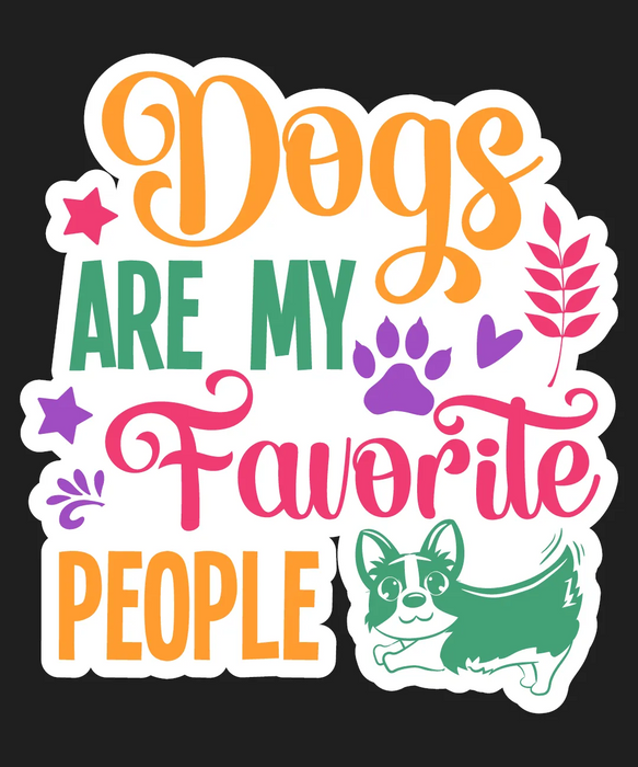 Dog Lovers DTF Transfer Ready to Press