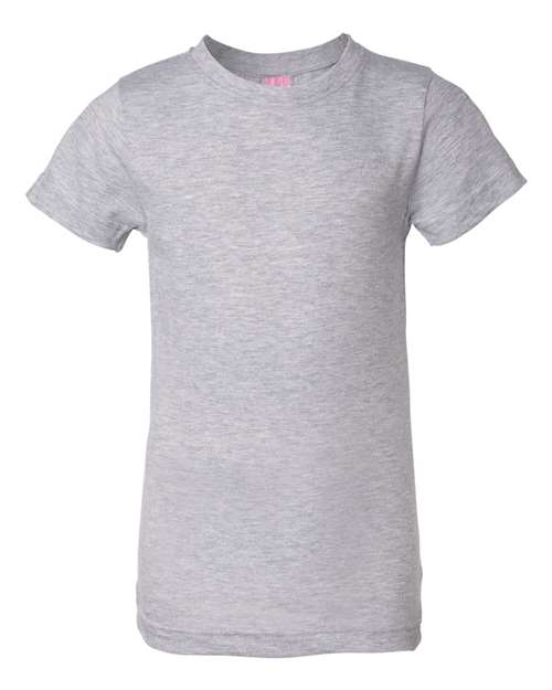LAT - Girls' Fine Jersey Tee - XL - 2616