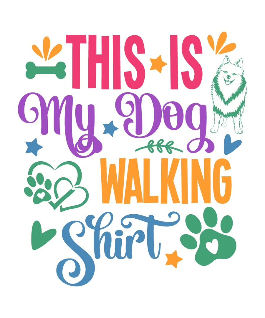 Dog Lover DTF Transfer Ready to Press 'This is My Dog…