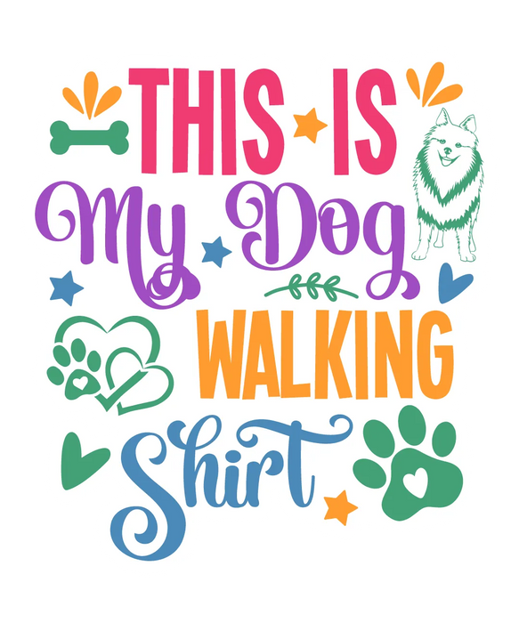 Dog Lover DTF Transfer Ready to Press 'This is My Dog…