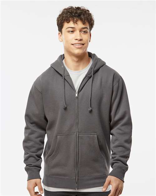 Heavyweight Full-Zip Hooded Sweatshirt