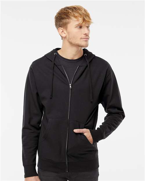 Independent Trading Co. - Midweight Full-Zip Hooded Sweatshirt - M - SS4500Z