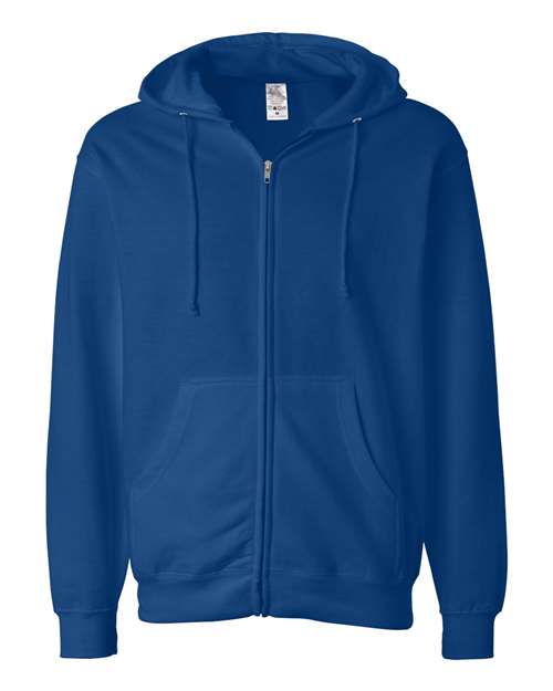 Independent Trading Co. - Midweight Full-Zip Hooded Sweatshirt - M - SS4500Z