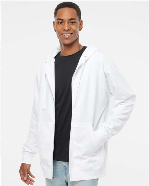 Independent Trading Co. - Midweight Full-Zip Hooded Sweatshirt - XL - SS4500Z