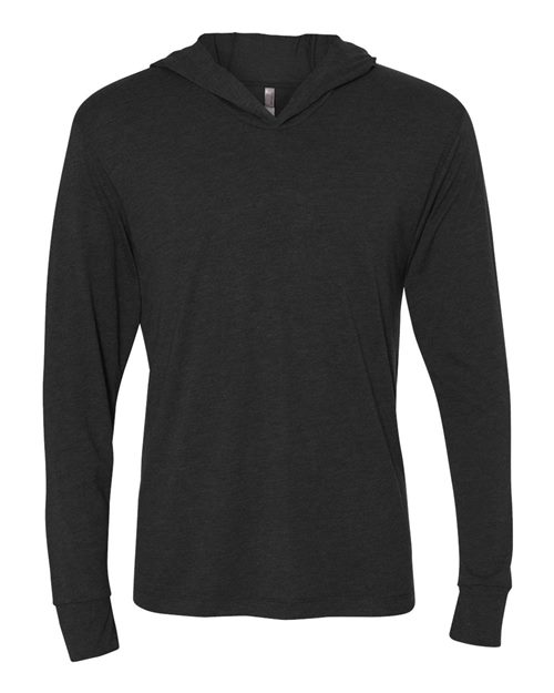 Triblend Hooded Long Sleeve Pullover