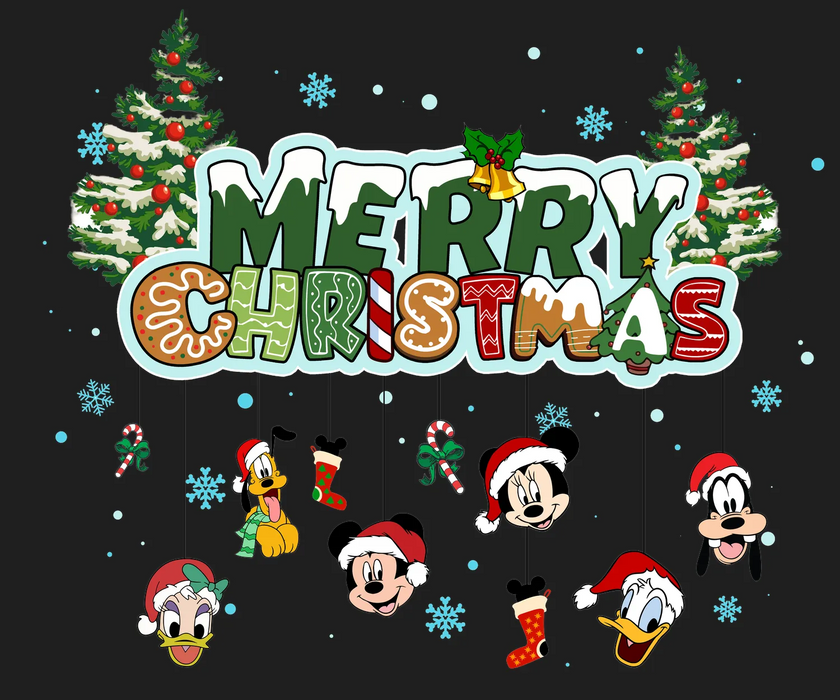 Christmas Cheer DTF Transfer Ready to Press