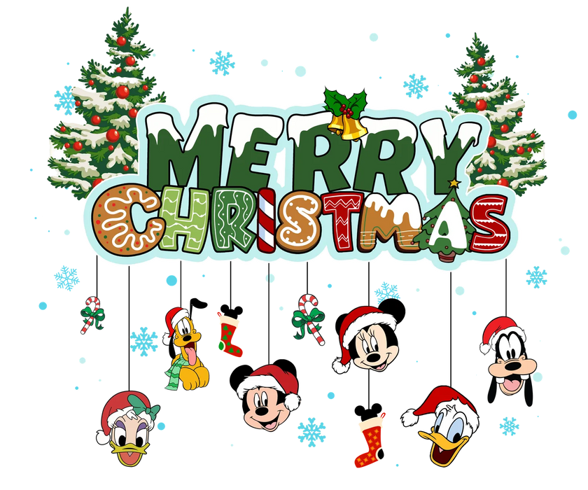 Christmas Cheer DTF Transfer Ready to Press