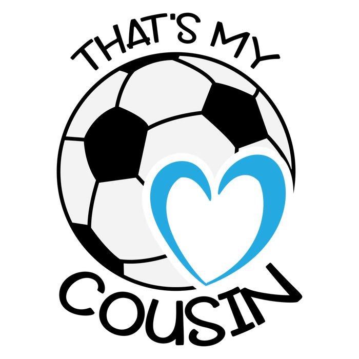 Soccer Love DTF Transfer Ready to Press