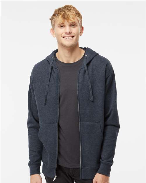Independent Trading Co. - Midweight Full-Zip Hooded Sweatshirt - M - SS4500Z