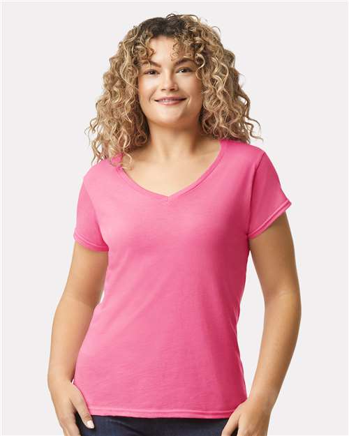 Softstyle® Women’s V-Neck T-Shirt