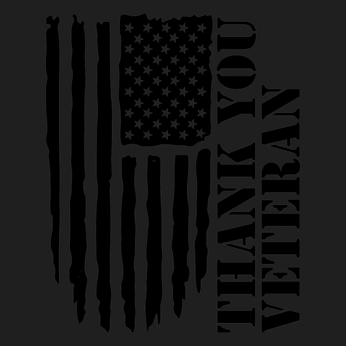 Veteran Flag DTF Transfer Ready to Press