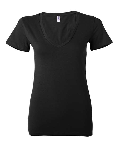 Women’s Jersey Deep V-Neck Tee