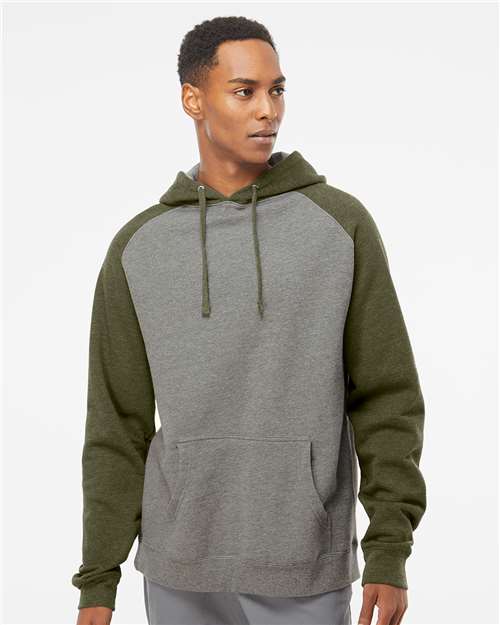 Raglan Hooded Sweatshirt