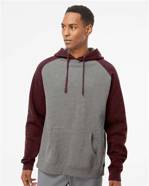 Raglan Hooded Sweatshirt