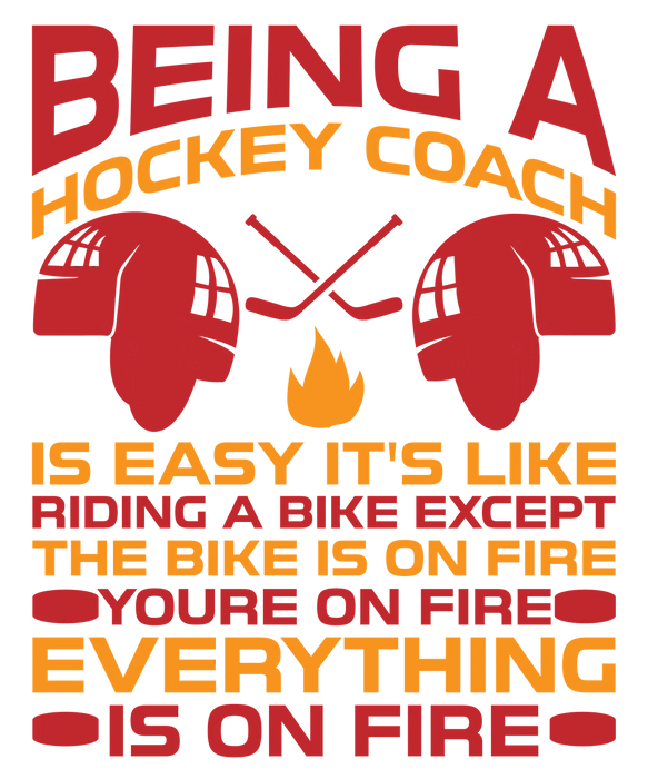 Hockey Coach DTF Transfer Ready to Press