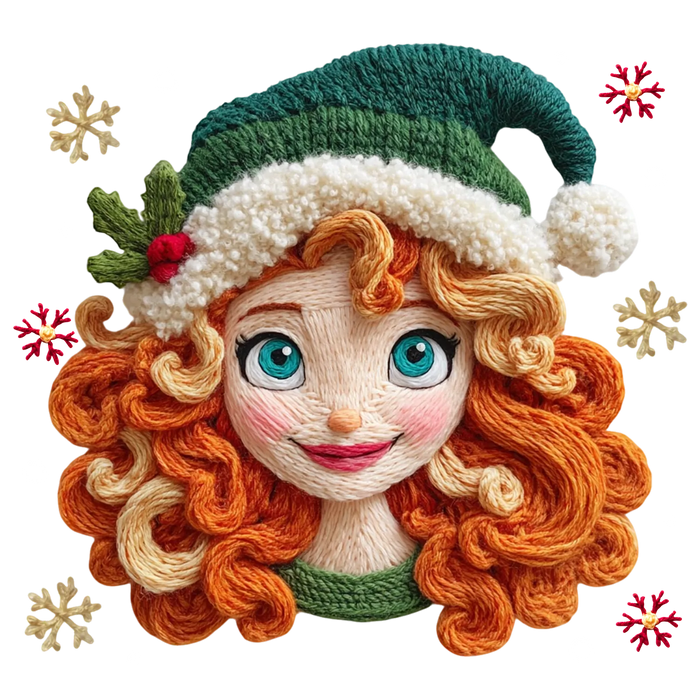 Christmas Elf DTF Transfer Ready to Press